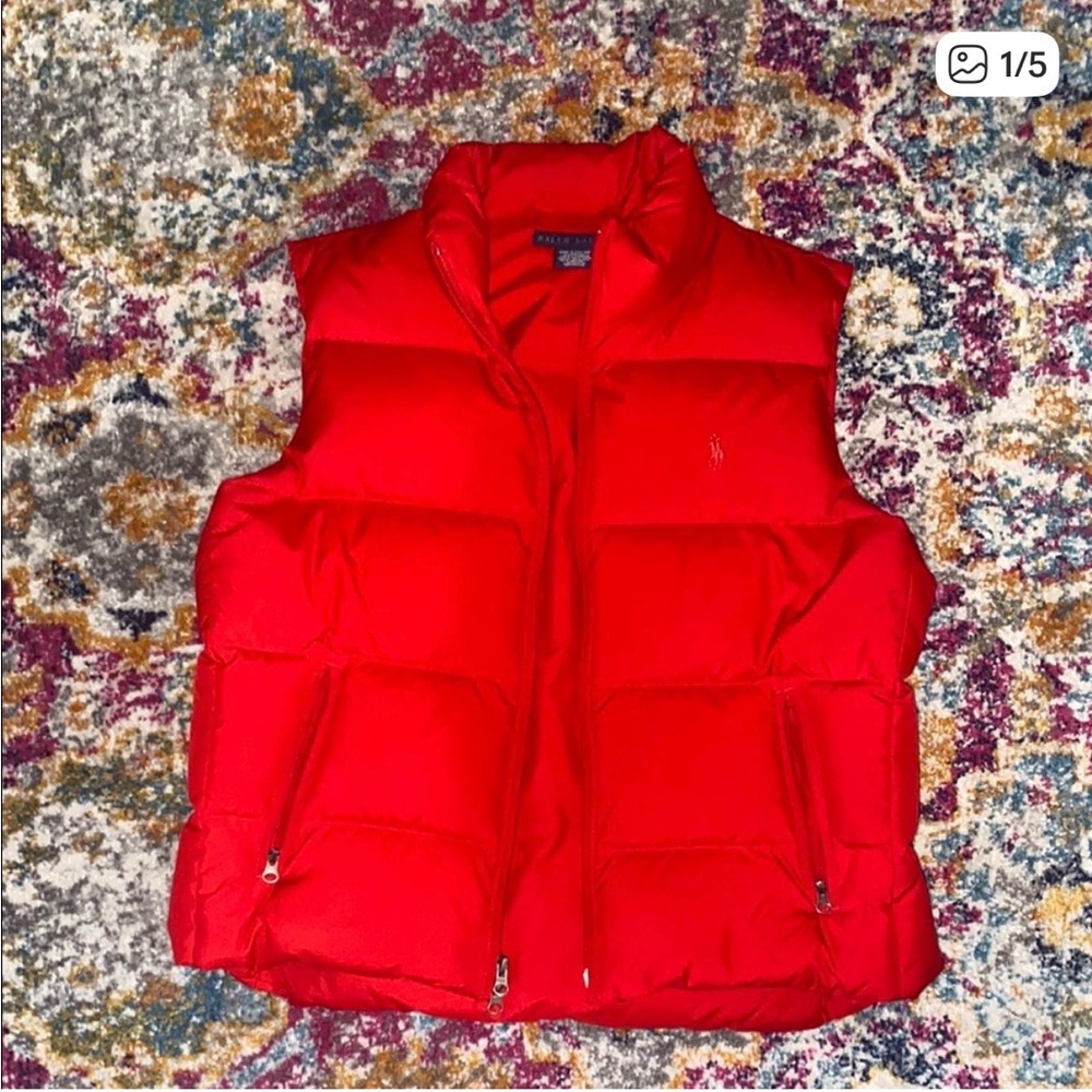 Polo by Ralph Lauren Bold Red Vest